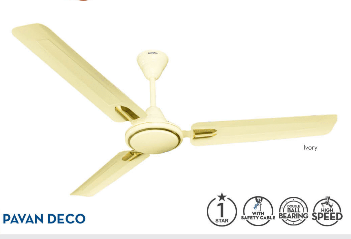 SUREBREEZE PAVAN DECO-IVORY